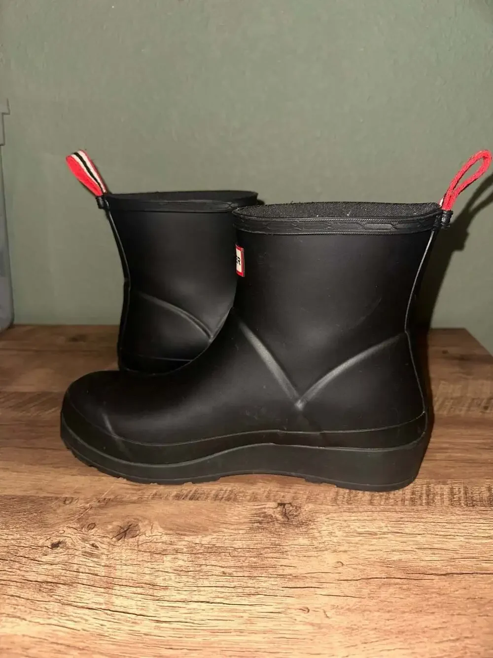 Hunter Original Play Short Rain Boots in Black